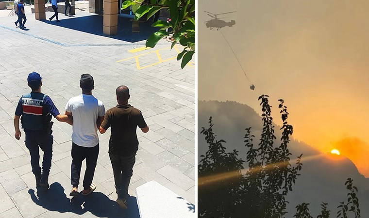 'Şaka yapmak' isterken 80 hektar ormanı yaktı