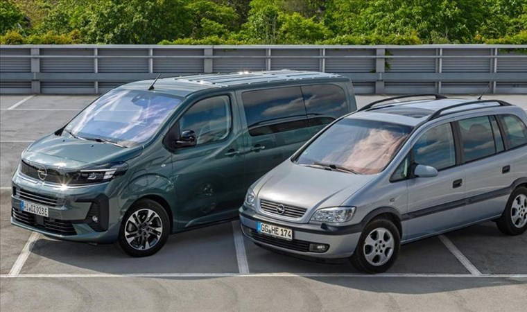 Opel Zafira 25 yaşında! 3 kez Altın Direksiyon Ödülü kazandı: Artık elektrikli ve hidrojen yakıtlı...
