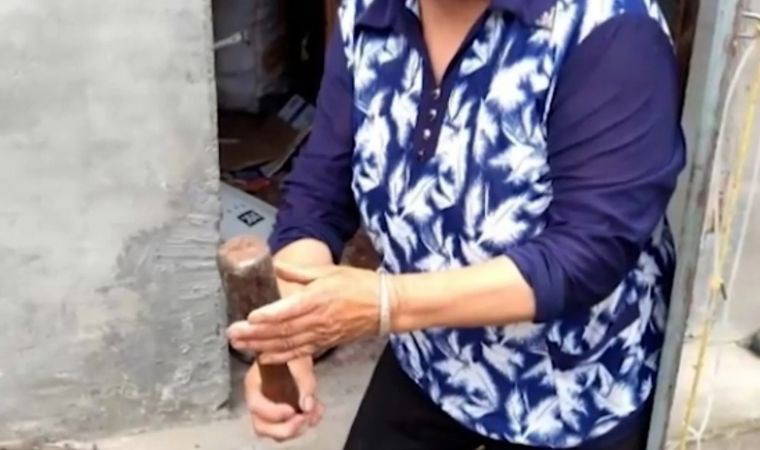 Vietnam Savaşı’ndan kalma… 20 yıl çekiç olarak kullandı, el bombası çıktı!