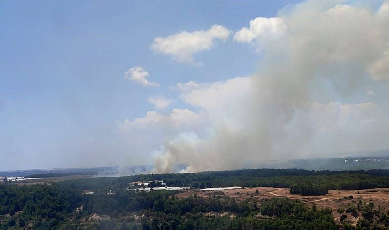 Antalya'da orman yangını: Ekipler müdahale ediyor!