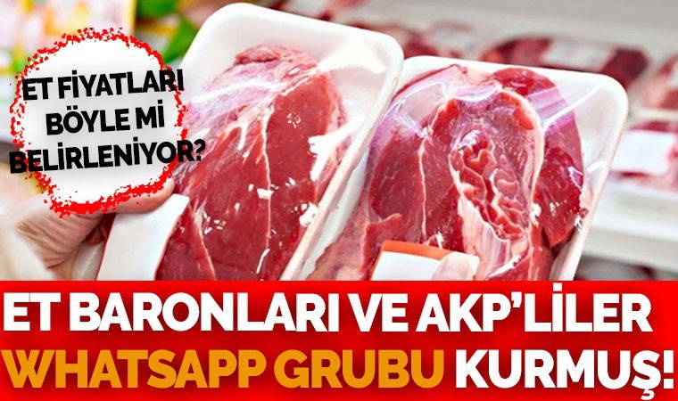 CHP'li Öztürkmen: Bakanlık et baronlarını sır gibi saklıyor!