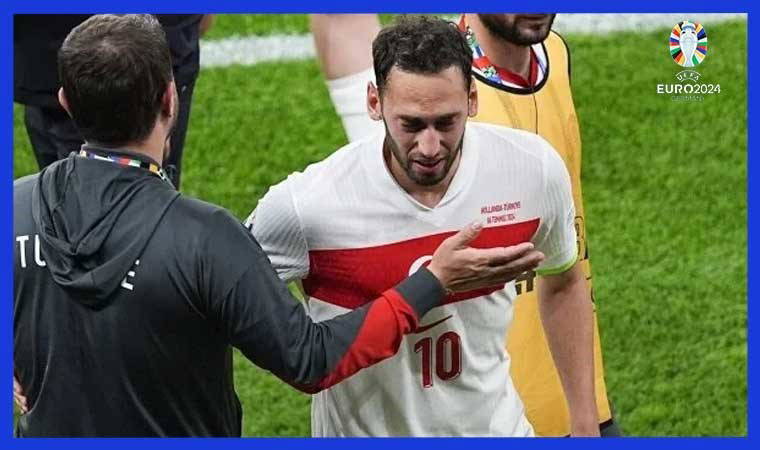 Hakan Çalhanoğlu maç sonu yıkıldı! 
