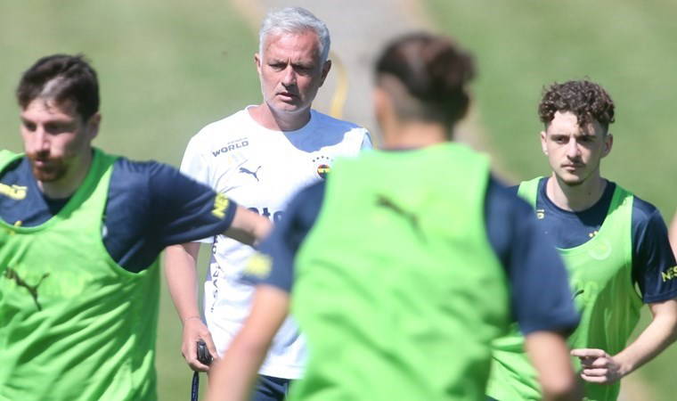 Fenerbahçe'de Jose Mourinho etkisi: Antrenman görüntüleri dikkat çekti!
