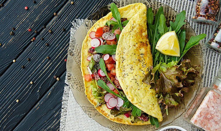 Tok tutan enfes lezzet: Chia tohumlu peynirli omlet tarifi...