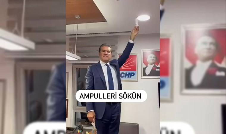 Mustafa Sarıgül de 'ışık' eylemine katıldı: Ampulleri sökün