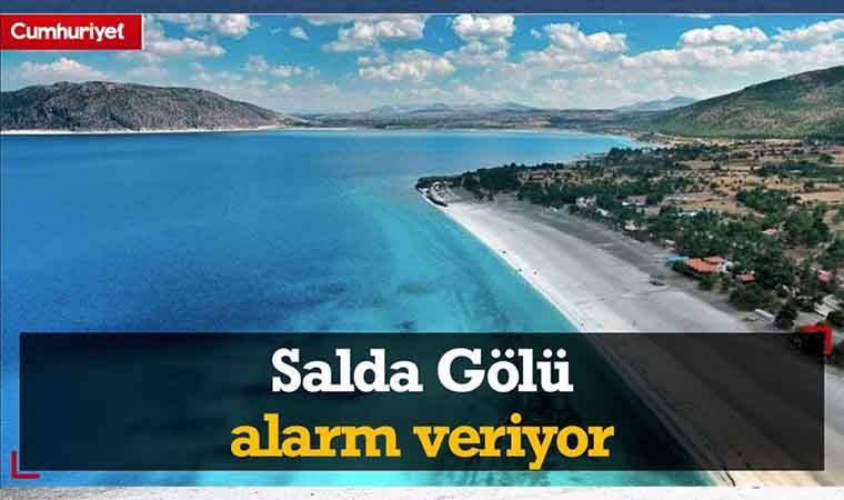 Salda Gölü alarm veriyor: Geçen seneyle bu sene arasında 1,5 metrelik çekilme söz konusu