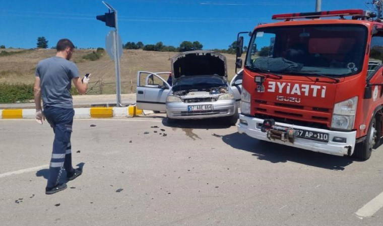 Sinop’ta trafik kazası: 8 yaralı