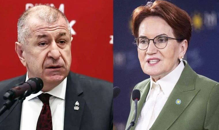 Ümit Özdağ’dan Akşener iddiası: Seçimden 1 ay önce bana ‘Erdoğan’ı Cumhurbaşkanı seçiyoruz' dedi