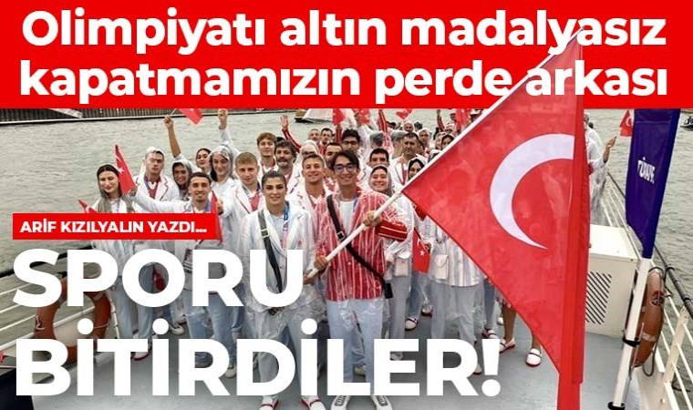 Olimpiyatı altın madalyasız kapatmamızın perde arkası