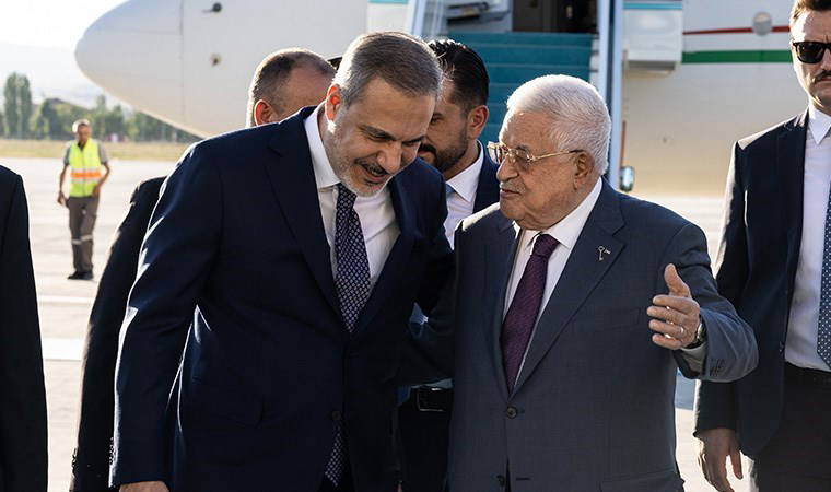 Filistin Devlet Başkanı Abbas, Ankara'ya geldi