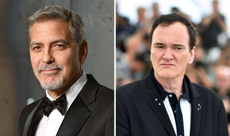 Tarantino'nun 'film yıldızı değil' açıklamasına Clooney'den sert cevap