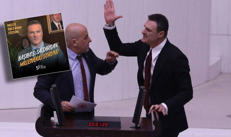 CHP Gençlik Kolları'ndan Meclis'teki saldırıya göndermeli tepki