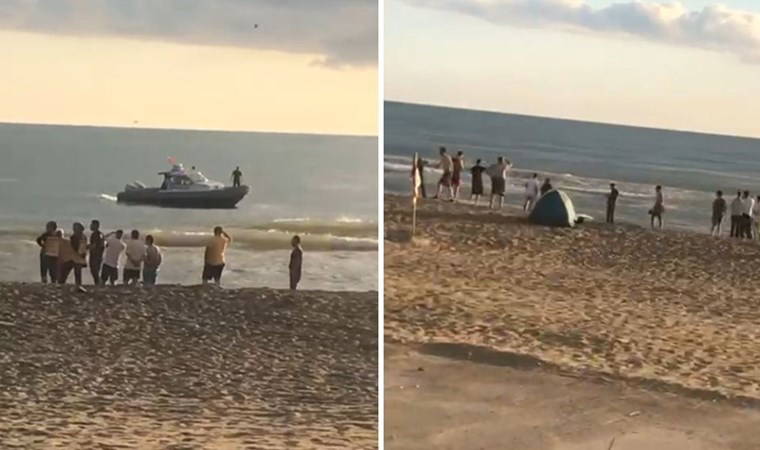 Arkadaşlarıyla kamp yapan Mete, denizde boğuldu