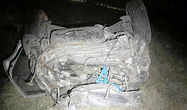 Kırklareli'de otomobil şarampole devrildi: 1 ölü, 3 yaralı