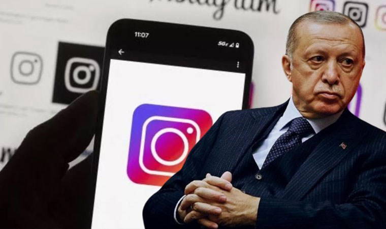 Önce paylaşıldı, sonra silindi! Instagram, Erdoğan'a kapanmamış