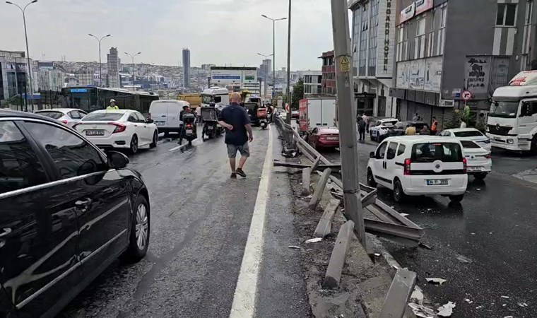 D-100'de kaza! Ankara yönü trafiğe kapatıldı!