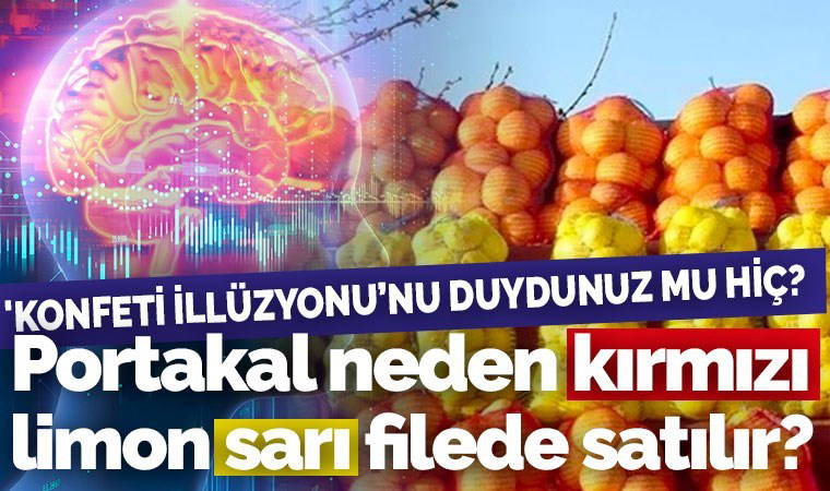 Portakal neden kırmızı file içinde satılıyor?