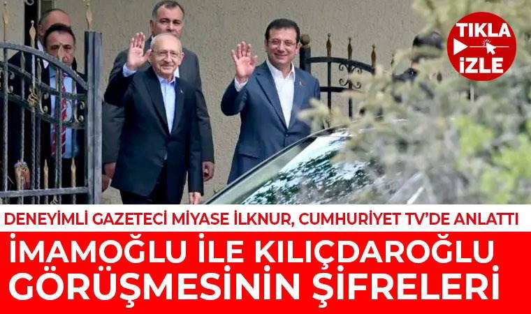 İmamoğlu ve Kılıçdaroğlu'nun görüşmesinin perde arkası ne? Miyase İlknur, Cumhuriyet TV'ye anlattı: CHP'de daha çok santranç oynanır