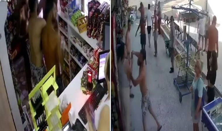 Genç kadına dehşeti yaşattılar