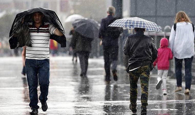 Meteoroloji'den İstanbul için 'saatli 'uyarı: Kuvvetli sağanak yağış geliyor!