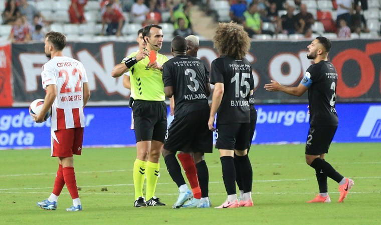 Hatayspor'dan olaylı maç açıklaması: 'Can güvenliğini sağlamak amacıyla...'