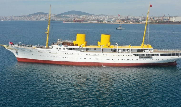 Atatürk'ün yatı Savarona Tuzla'da