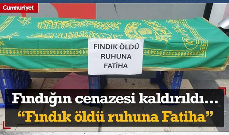 Tabutun üzerine 'Fındık öldü ruhuna Fatiha' yazıp, sosyal medyada canlı yayın yaptı (28 Ağustos 2024)