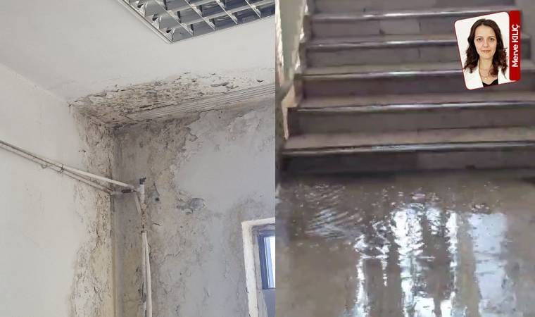 Diyarbakır Çocuk Hastanesi’ndeki su basmaları ve çürüme kaygı verici boyutta