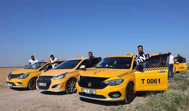 Depremzede taksicilerin korsan taksi çilesi