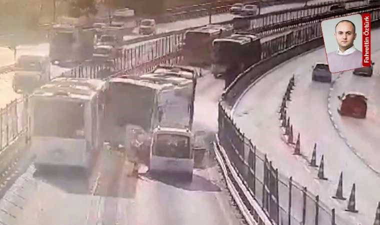 Metrobüs kazasında bir yurttaş yaşamını yitirdi: