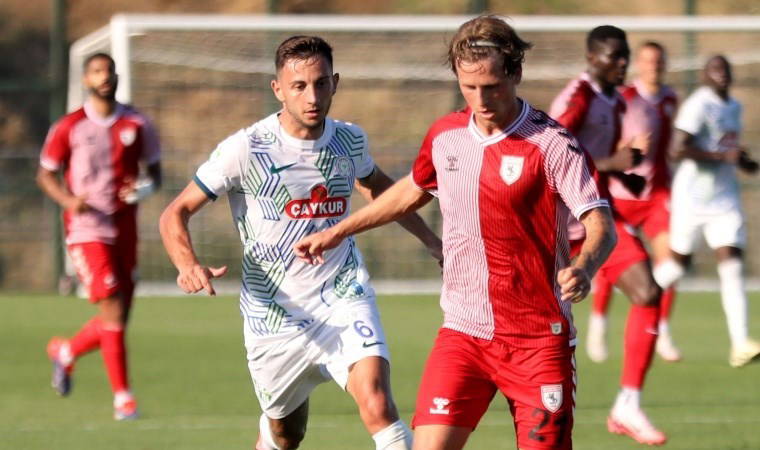 Çaykur Rizespor, Samsunspor'u tek golle geçti!