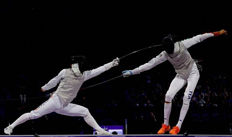Paris 2024 eskrim flörede zafer Japonya'nın oldu!