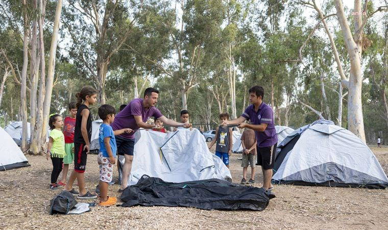 Mersin Büyükşehir Belediyesi’nin anne-çocuk kampı Silifke’ye taşındı