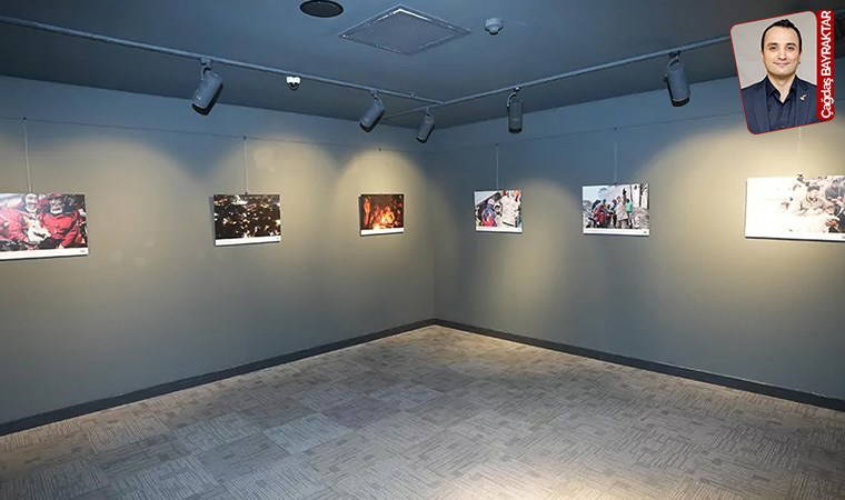 Yakınlarını yitirenlerden fotoğraflı deprem sergisi