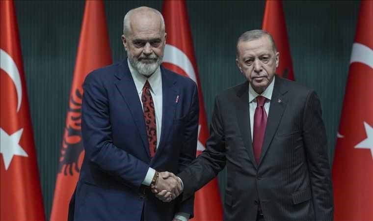 Erdoğan, Arnavutluk Başbakanı Rama ile görüştü