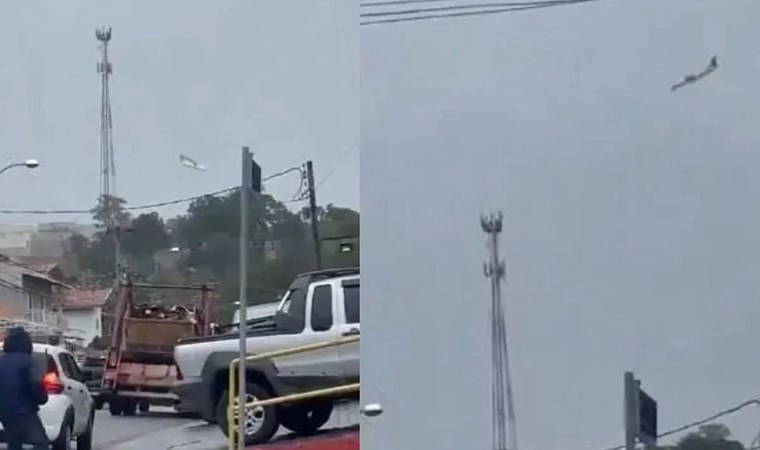 Brezilya'da 62 kişinin bulunduğu uçak düştü