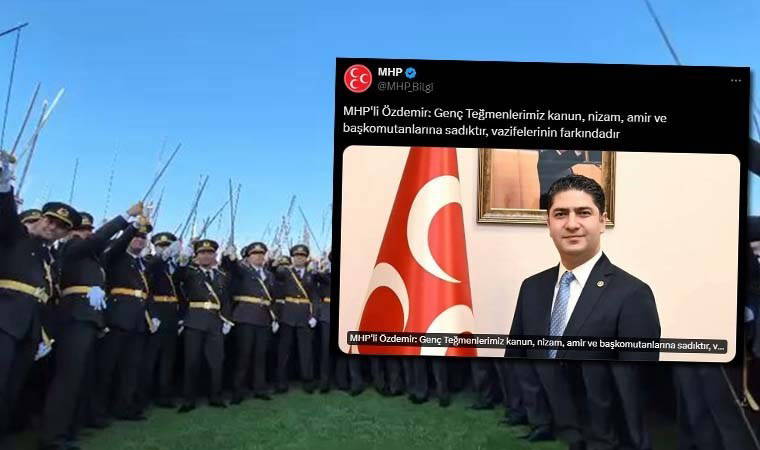 AKP'lilerin hedefi teğmenlere MHP sahip çıktı