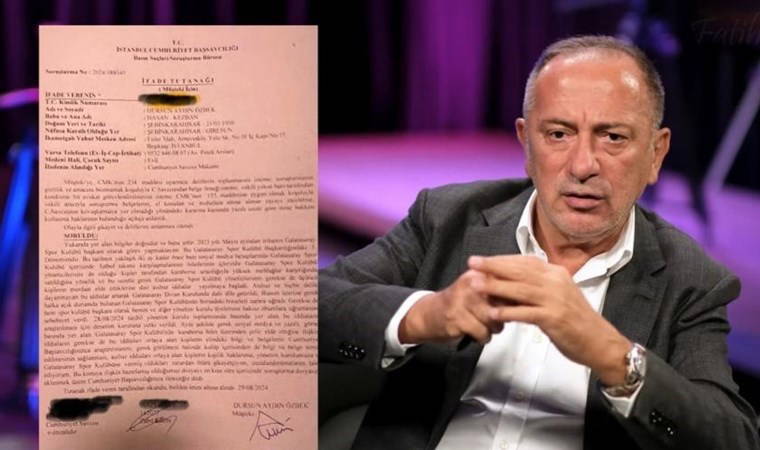 Fatih Altaylı'dan Dursun Özbek iddiası