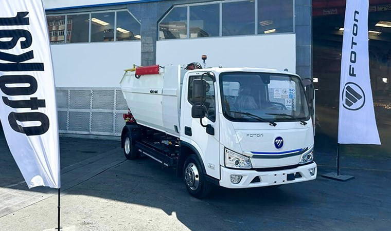 Otokar yüzde 100 elektrikli kamyonu e-Atlas'ın satışına başladı