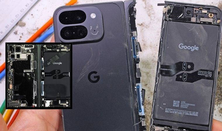 Pixel 9 Pro Fold parçalarına ayrıldı! Dayanıklı mı?