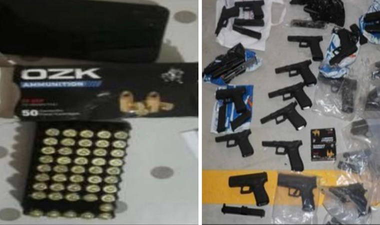 Beylikdüzü'nde site otoparkında silah saklayan casuslara operasyon: 8 gözaltı