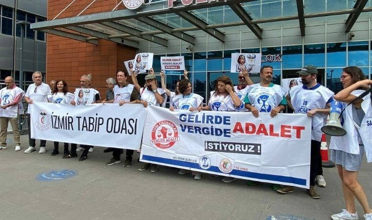 Sağlık emekçileri: Yüzde 35 vergi kesintisinden vazgeçin