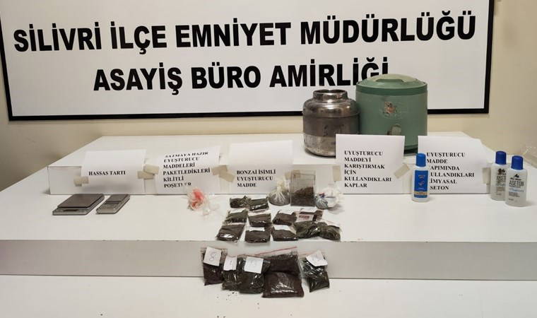 Silivri'de 2 ayrı uyuşturucu operasyonu: 6 gözaltı