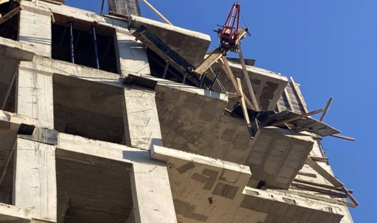 İş cinayeti! 8. kattan düşen vinç tamircisi hayatını kaybetti