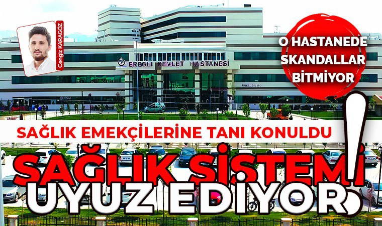‘Tahta kurusu’ skandalıyla gündeme gelen Ereğli Devlet Hastanesi’nde şimdi de uyuz paniği...