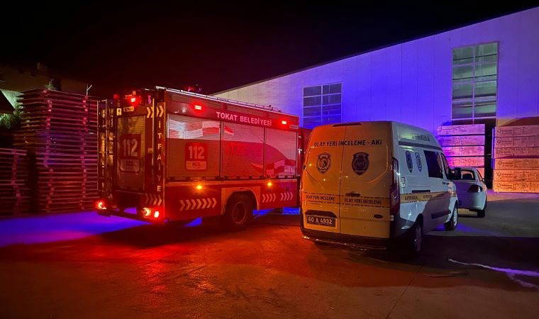 Tokat'ta iş cinayeti: Pres makinesine sıkışan işçi öldü