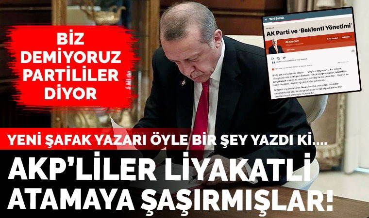 Yeni Şafak yazarı Ali Saydam yazdı
