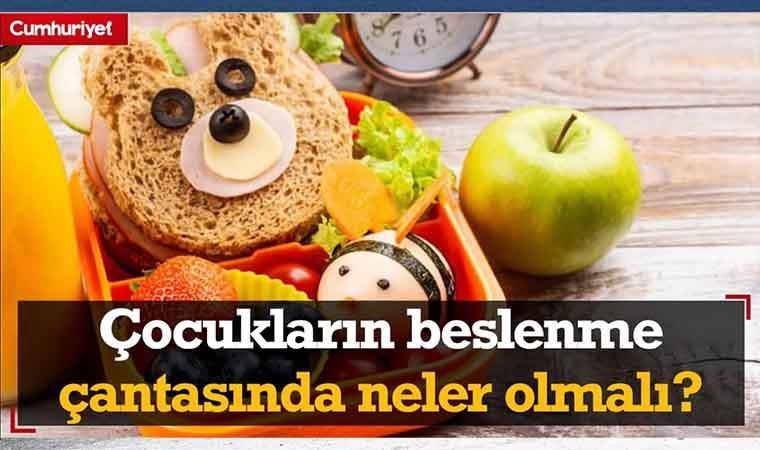 Okullar açılıyor! Çocukların beslenme çantasında neler olmalı?