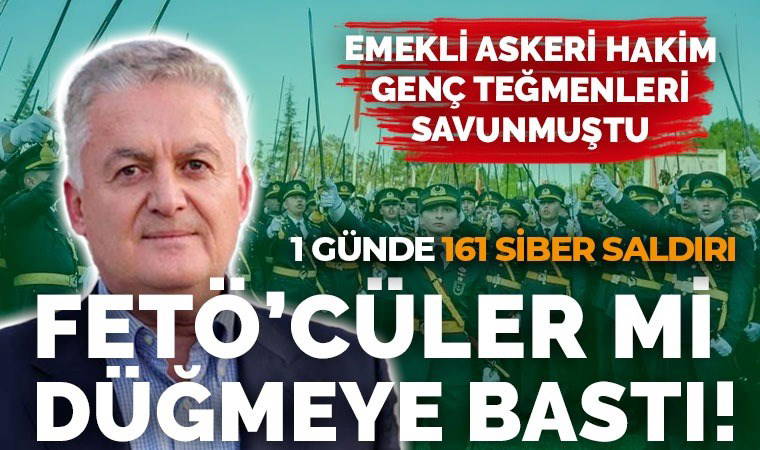 Teğmenleri savunan Üçok'a siber saldırı: FETÖ ayrıntısı dikkat çekti