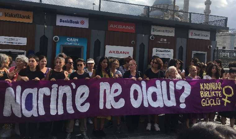 Kadınlar İstanbul’dan Narin için seslendi